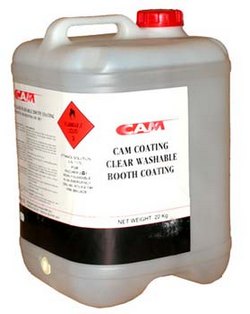 CAM 25LTR BOOTH COATING WASHABLE 